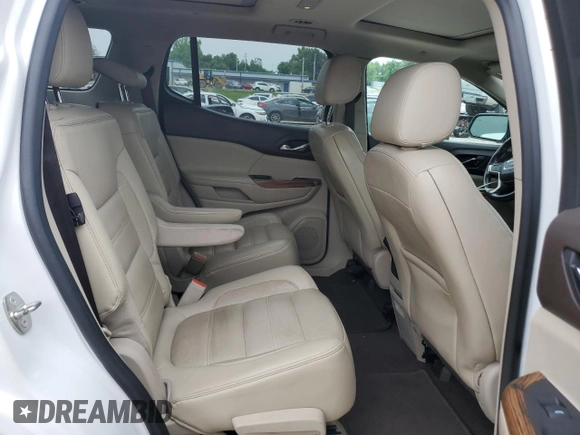 2017 GMC Acadia Denali with VIN 1GKKNXLS1HZ148329, listed as a Copart auction lot 59635205 with 123,298 mi miles and Salvage title. Bid and sale history available at DreamBid. Image 11.