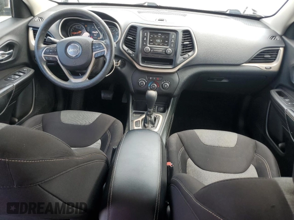 2015 Jeep Cherokee Sport with VIN 1C4PJLAB5FW591381, listed as a Copart auction lot 59596825 with 171,172 mi miles and Salvage title. Bid and sale history available at DreamBid. Image 8.