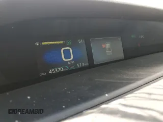 2022 Toyota Prius L Eco with VIN JTDKAMFU3N3155879, listed as a Copart auction lot 57252135 with 45,370 mi miles and Salvage title. Bid and sale history available at DreamBid. Image 9.