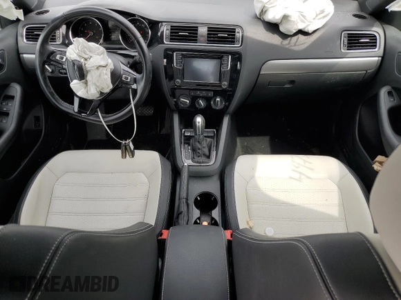 2017 Volkswagen Jetta Sport with VIN 3VWD17AJ3HM351196, listed as a Copart auction lot 49732345 with 52,504 mi miles and Salvage title. Bid and sale history available at DreamBid. Image 8.