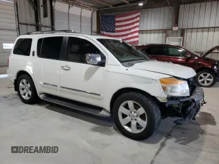 2010 Nissan Armada Titanium z VIN 5N1BA0NDXAN610604, wystawiony jako Copart lot #80023374 z przebiegiem 199 475 mil mil oraz Szkoda całkowita • Salvage title. Historia ofert i sprzedaży dostępna na DreamBid. Obrazek 4.