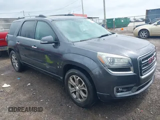 2014 GMC Acadia SLT z VIN 1GKKVRKD9EJ281025, wystawiony jako IAAI lot #42273636 z przebiegiem 210 319 mil mil oraz . Historia ofert i sprzedaży dostępna na DreamBid. Obrazek 1.