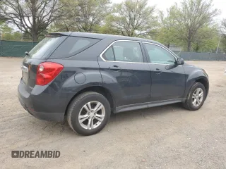 2013 Chevrolet Equinox LS with VIN 2GNALBEK7D6284913, listed as a Copart auction lot 53958535 with 116,254 mi miles and Clean Title. Bid and sale history available at carsss.com. Image 3.