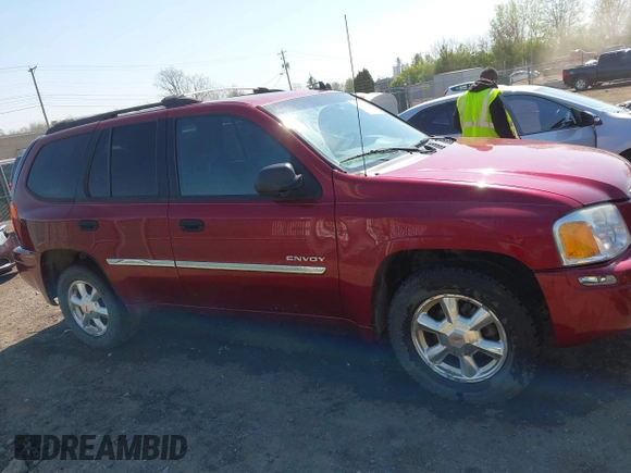 2006 GMC Envoy SLT with VIN 1GKDT13S662189377, listed as a IAAI auction lot 42106602 with 156,391 mi miles and . Bid and sale history available at DreamBid. Image 13.