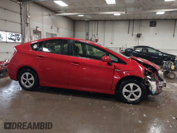 2012 Toyota Prius One with VIN JTDKN3DU7C0335138, listed as a IAAI auction lot 41569811 with 191,288 mi miles. Bid and sale history available at carsss.com. Image 14.