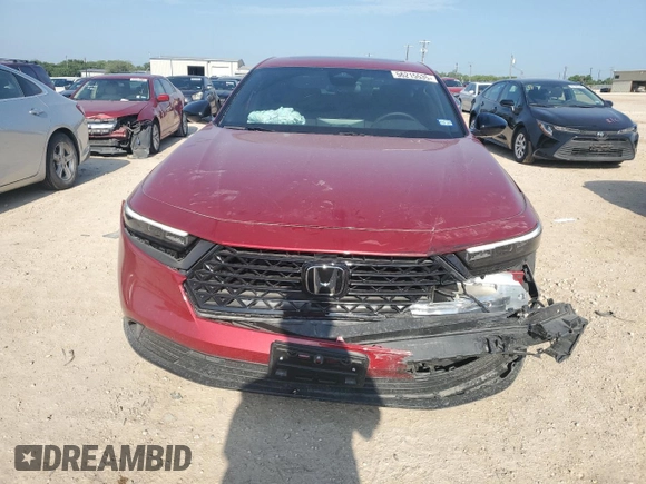 2024 Honda Accord Sport с VIN 1HGCY2F53RA079130, выставлен на аукционе Copart как лот 56215535 с пробегом 3 248 миль миль и Списание • Salvage title. История ставок и продаж доступна на DreamBid. Изображение 5.