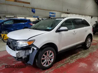 2013 Ford Edge SEL z VIN 2FMDK4JC0DBA40137, wystawiony jako Copart lot #57562985 z przebiegiem 128 619 mil mil oraz Szkoda całkowita • Salvage title. Historia ofert i sprzedaży dostępna na DreamBid. Obrazek 1.