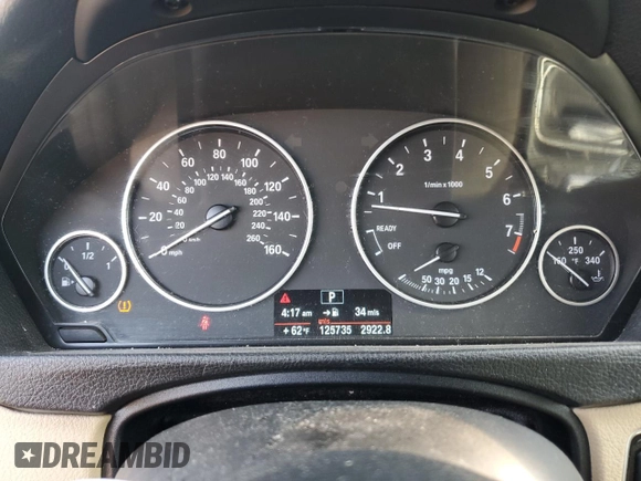 2013 BMW 3 Series 328i xDrive с VIN WBA3B3C57DF542924, выставлен на аукционе Copart как лот 48185865 с пробегом 125 735 миль миль и Списание • Salvage title. История ставок и продаж доступна на DreamBid. Изображение 9.