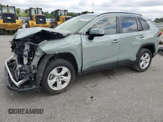 2020 Toyota RAV4 Hybrid XLE with VIN JTMR6RFV5LD003115, listed as a Copart auction lot 60966755 with 53,942 mi miles and Salvage title. Bid and sale history available at DreamBid. Image 1.