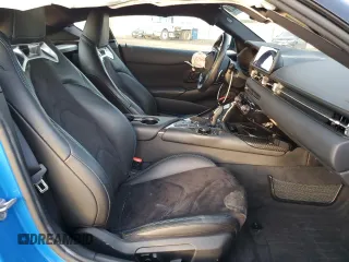 2021 Toyota GR Supra 3.0 with VIN WZ1DB0C09MW036605, listed as a Copart auction lot 86576844 with 31,520 mi miles and Salvage Title. Bid and sale history available at carsss.com. Image 10.