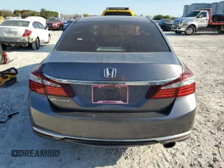 2017 Honda Accord LX with VIN 1HGCR2F30HA112692, listed as a Copart auction lot 52982765 with 87,501 mi miles and Salvage Title. Bid and sale history available at carsss.com. Image 6.