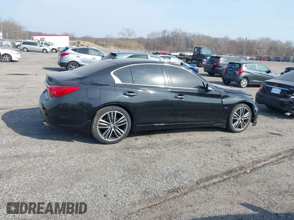 2017 Infiniti Q50 Premium with VIN JN1EV7AR2HM831181, listed as a IAAI auction lot 41804867 with 80,686 mi miles and . Bid and sale history available at DreamBid. Image 13.