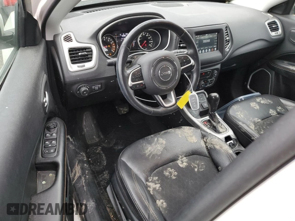 2019 Jeep Compass Latitude с VIN 3C4NJDBB4KT690639, выставлен на аукционе Copart как лот 42212075 с пробегом 77 258 миль миль и Чистый • Clean title. История ставок и продаж доступна на DreamBid. Изображение 8.