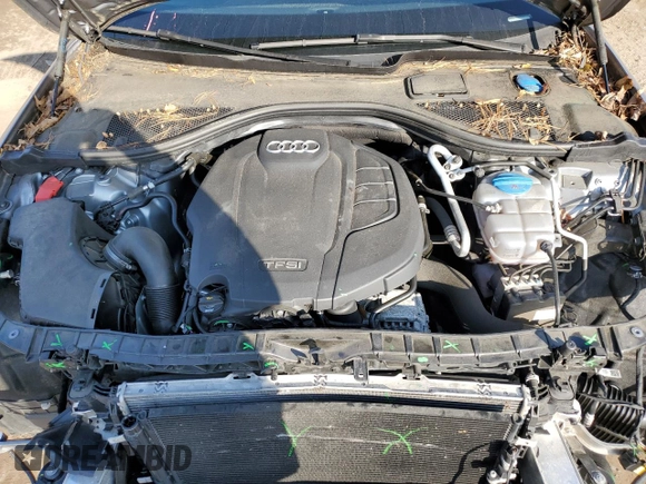 2018 Audi A6 Premium Plus with VIN WAUG8AFC6JN100524, listed as a Copart auction lot 72943342 with 25,803 mi miles. Bid and sale history available at carsss.com. Image 11.