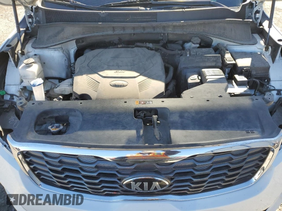 2020 Kia Sorento LX V6 with VIN 5XYPG4A55LG695652, listed as a Copart auction lot 88478465 with 88,107 mi miles and Salvage Title. Bid and sale history available at carsss.com. Image 12.