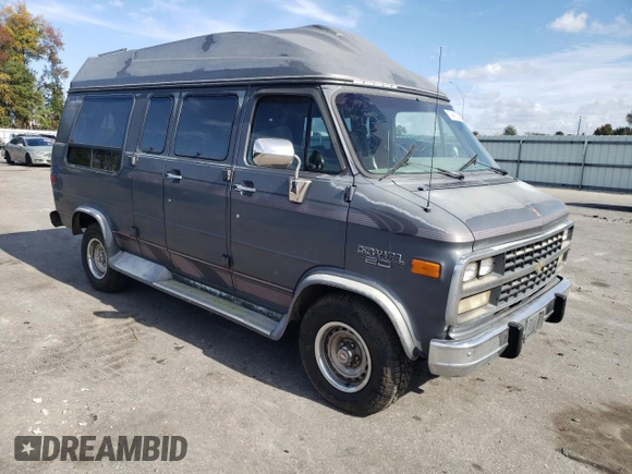 1994 Chevrolet Chevy Van с VIN 1GBEG25K5RF123489, выставлен на аукционе Copart как лот 79491854 с пробегом 82 970 миль миль и Списание • Salvage title. История ставок и продаж доступна на DreamBid. Изображение 4.