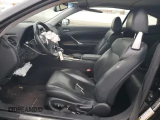 2014 Lexus IS 250 C with VIN JTHFF2C2XE2531606, listed as a Copart auction lot 53739245 with 161,636 mi miles and Salvage Title. Bid and sale history available at DreamBid. Image 7.