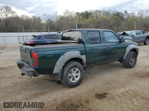 2002 Nissan Frontier SE with VIN 1N6ED27T42C378228, listed as a Copart auction lot 50562975 with 287,368 mi miles and Salvage title. Bid and sale history available at DreamBid. Image 3.