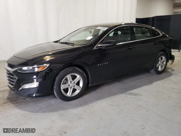 2024 Chevrolet Malibu LT with VIN 1G1ZD5STXRF112551, listed as a Copart auction lot 50504125 with 43,201 mi miles and Salvage Title. Bid and sale history available at carsss.com. Image 1.