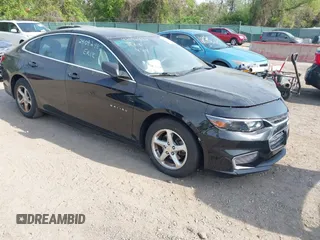 2018 Chevrolet Malibu LS with VIN 1G1ZB5STXJF164501, listed as a IAAI auction lot 42092462 with 153,588 mi miles and . Bid and sale history available at DreamBid. Image 1.