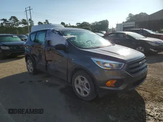 2017 Ford Escape S with VIN 1FMCU0F73HUC92829, listed as a Copart auction lot 61669875 with 100,339 mi miles and Salvage title. Bid and sale history available at DreamBid. Image 4.