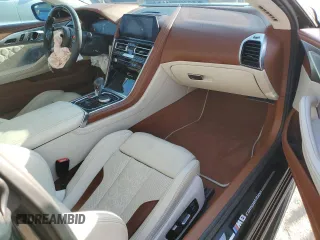 2020 BMW M8 with VIN WBSAE0C08LCD01468, listed as a Copart auction lot 50227115 with 48,829 mi miles and Clean Title. Bid and sale history available at carsss.com. Image 8.