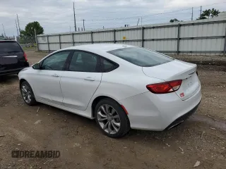 2015 Chrysler 200 S with VIN 1C3CCCBB2FN566004, listed as a Copart auction lot 61148745 with 120,397 mi miles and Clean title. Bid and sale history available at DreamBid. Image 2.
