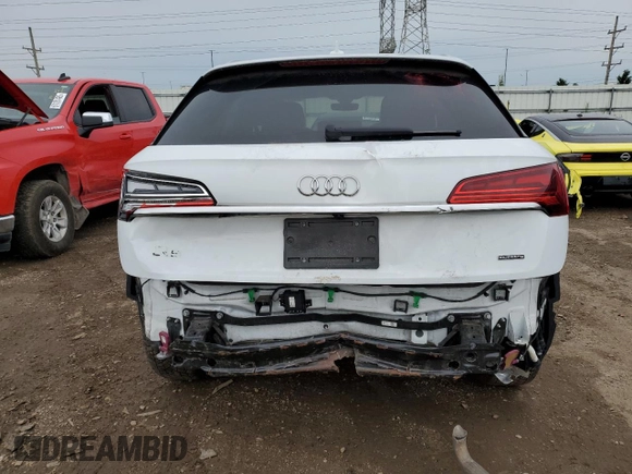 2021 Audi Q5 Prestige z VIN WA1CAAFY8M2032874, wystawiony jako Copart lot #61578455 z przebiegiem 38 903 mil mil oraz Szkoda całkowita • Salvage title. Historia ofert i sprzedaży dostępna na DreamBid. Obrazek 6.