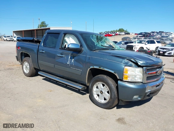 2010 Chevrolet Silverado 1500 LT with VIN 3GCRCSE09AG151287, listed as a IAAI auction lot 40532023 with 154,535 mi miles. Bid and sale history available at carsss.com. Image 1.