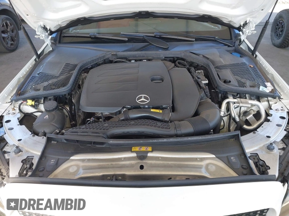 2023 Mercedes-Benz C 300 with VIN W1KWJ8DBXPG117545, listed as a IAAI auction lot 41134596 with 16,665 mi miles and . Bid and sale history available at DreamBid. Image 10.