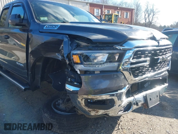 2023 Ram 1500 Big Horn with VIN 1C6SRFBT1PN599357, listed as a IAAI auction lot 41051363 with 24,789 mi miles. Bid and sale history available at carsss.com. Image 6.