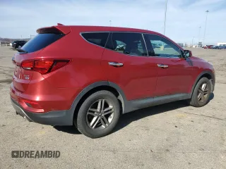2017 Hyundai Santa Fe 2.4L z VIN 5XYZTDLB4HG392179, wystawiony jako Copart lot #44634085 z przebiegiem Nie podano mil oraz Czysty tytuł • Clean title. Historia ofert i sprzedaży dostępna na DreamBid. Obrazek 3.