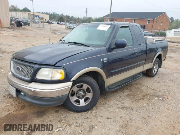 1999 Ford F-150 XL with VIN 1FTRX17L8XNA16906, listed as a IAAI auction lot 41945377 with 249,475 mi miles. Bid and sale history available at carsss.com. Image 18.
