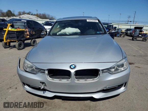 2014 BMW 3 Series 335i xDrive with VIN WBA3B9G57ENR91797, listed as a Copart auction lot 53724325 with 164,279 mi miles and Salvage Title. Bid and sale history available at DreamBid. Image 5.