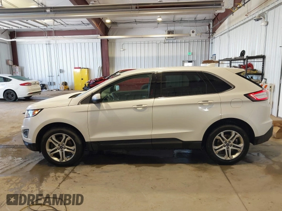 2015 Ford Edge Titanium with VIN 2FMTK4K96FBB23069, listed as a IAAI auction lot 42133761 with 171,670 mi miles. Bid and sale history available at carsss.com. Image 14.