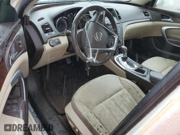 2012 Buick Regal Turbo Premium 1 с VIN 2G4GS5EV6C9127982, выставлен на аукционе Copart как лот 51571505 с пробегом Не указан миль и На запчасти • Non repairable. История ставок и продаж доступна на DreamBid. Изображение 8.