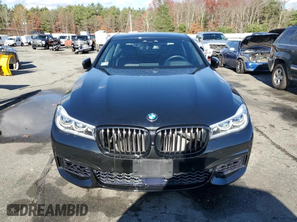 2017 BMW 7 Series ALPINA B7 xDrive with VIN WBA7F2C55HG422071, listed as a Copart auction lot 79205134 with 39,856 mi miles and Salvage title. Bid and sale history available at DreamBid. Image 5.
