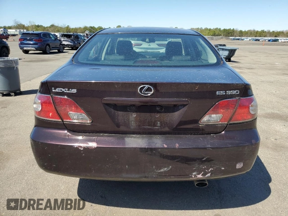 2004 Lexus ES 350 with VIN JTHBA30G240021392, listed as a Copart auction lot 55012755 with 147,382 mi miles and Clean Title. Bid and sale history available at DreamBid. Image 6.