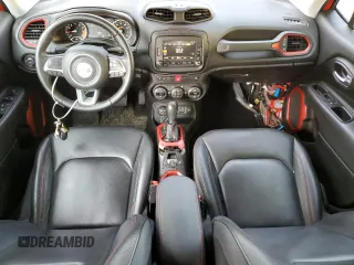 2015 Jeep Renegade Trailhawk with VIN ZACCJBCT2FPB39142, listed as a Copart auction lot 69213184 with 119,044 mi miles and Salvage Title. Bid and sale history available at DreamBid. Image 8.