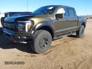 2024 Ford F-150 Raptor with VIN 1FTFW1RJ6RFB90004, listed as a IAAI auction lot 41380511 with 2,283 mi miles and . Bid and sale history available at DreamBid. Image 17.