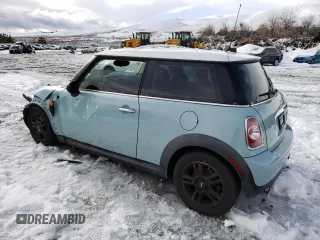 2013 MINI Cooper Hardtop with VIN WMWSU3C59DT685932, listed as a Copart auction lot 44947165 with 134,350 mi miles and Salvage Title. Bid and sale history available at carsss.com. Image 2.