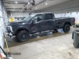 2024 Ford F-350 XL with VIN 1FT8W3BM4RED63470, listed as a Copart auction lot 44935085 with 12,801 mi miles and Salvage Title. Bid and sale history available at DreamBid. Image 1.