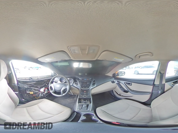 2014 Hyundai Elantra SE z VIN KMHDH4AE8EU070529, wystawiony jako Copart lot #60615255 z przebiegiem 128 052 mil mil oraz Szkoda całkowita • Salvage title. Historia ofert i sprzedaży dostępna na DreamBid. Obrazek 15.