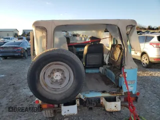 1977 Toyota Land Cruiser z VIN FJ40252050, wystawiony jako Copart lot #45896285 z przebiegiem 9 921 mil mil oraz Czysty tytuł • Clean title. Historia ofert i sprzedaży dostępna na DreamBid. Obrazek 6.