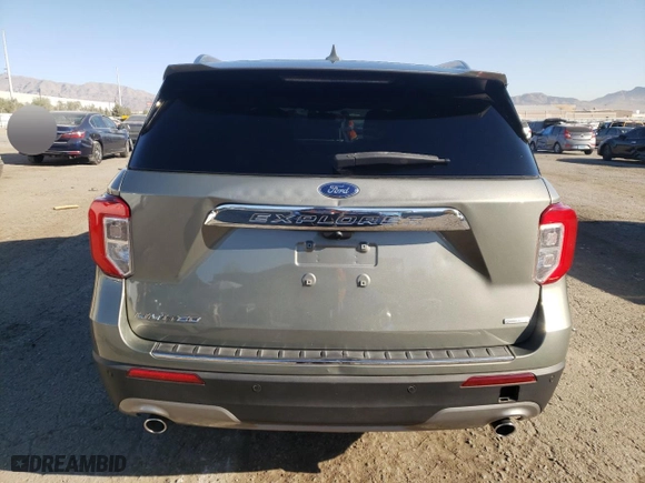 2020 Ford Explorer Limited with VIN 1FMSK7FH5LGB54171, listed as a Copart auction lot 73424144 with 60,801 mi miles and Salvage Title. Bid and sale history available at carsss.com. Image 6.
