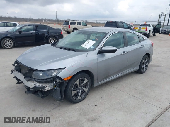 2020 Honda Civic LX z VIN 19XFC2F68LE001482, wystawiony jako IAAI lot #41484428 z przebiegiem 97 604 mil mil oraz . Historia ofert i sprzedaży dostępna na DreamBid. Obrazek 17.