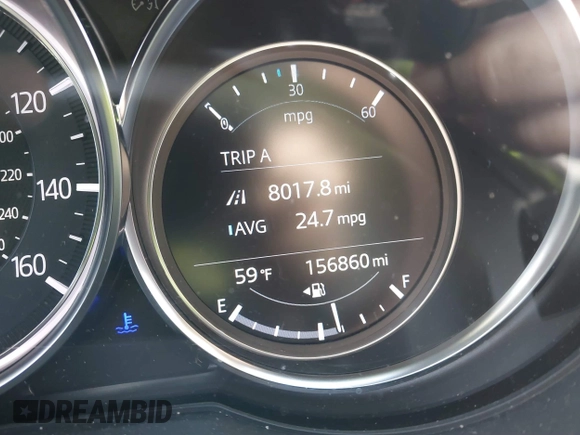 2018 Mazda CX-9 Touring with VIN JM3TCACY7J0221051, listed as a IAAI auction lot 41608576 with 156,860 mi miles. Bid and sale history available at carsss.com. Image 15.