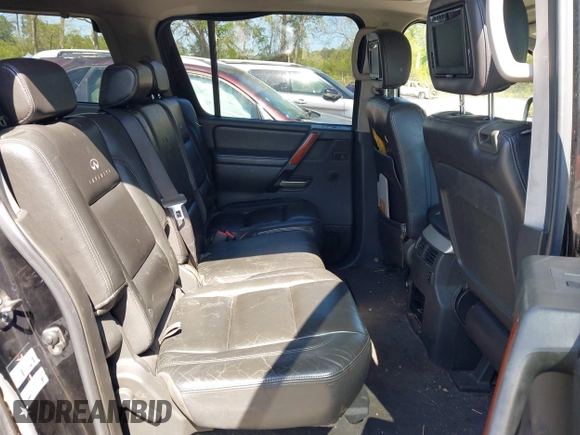 2005 Infiniti QX56 with VIN 5N3AA08C35N807884, listed as a IAAI auction lot 42040020 with 218,483 mi miles and . Bid and sale history available at DreamBid. Image 8.