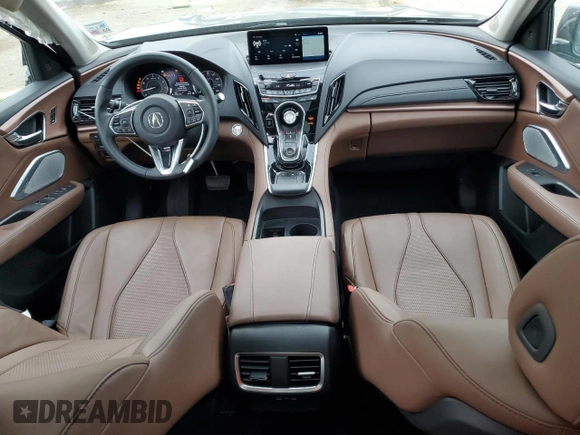 2023 Acura RDX Technology with VIN 5J8TC1H54PL000023, listed as a Copart auction lot 51010115 with 15,741 mi miles and Salvage title. Bid and sale history available at DreamBid. Image 8.