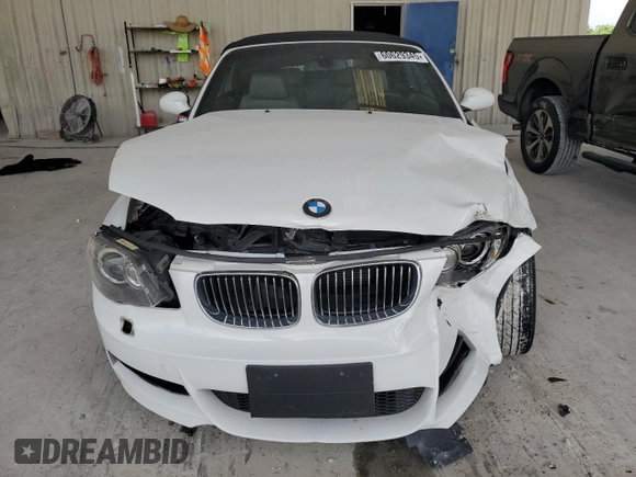 2008 BMW 1 Series 135i with VIN WBAUN93548VF55790, listed as a Copart auction lot 60629345 with 57,087 mi miles and Clean title. Bid and sale history available at DreamBid. Image 5.